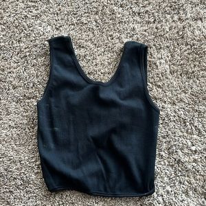 Cropped tank top